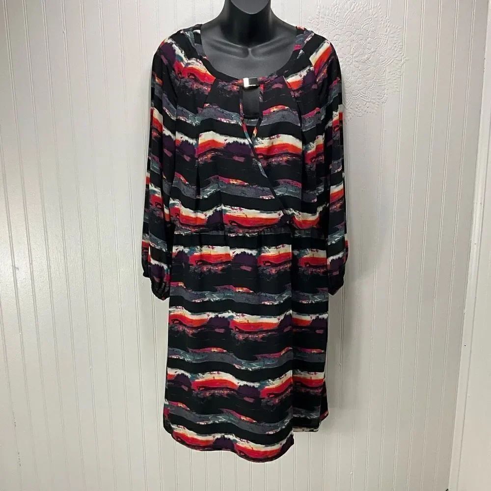 ANDREW MARC Long Sleeve Dress